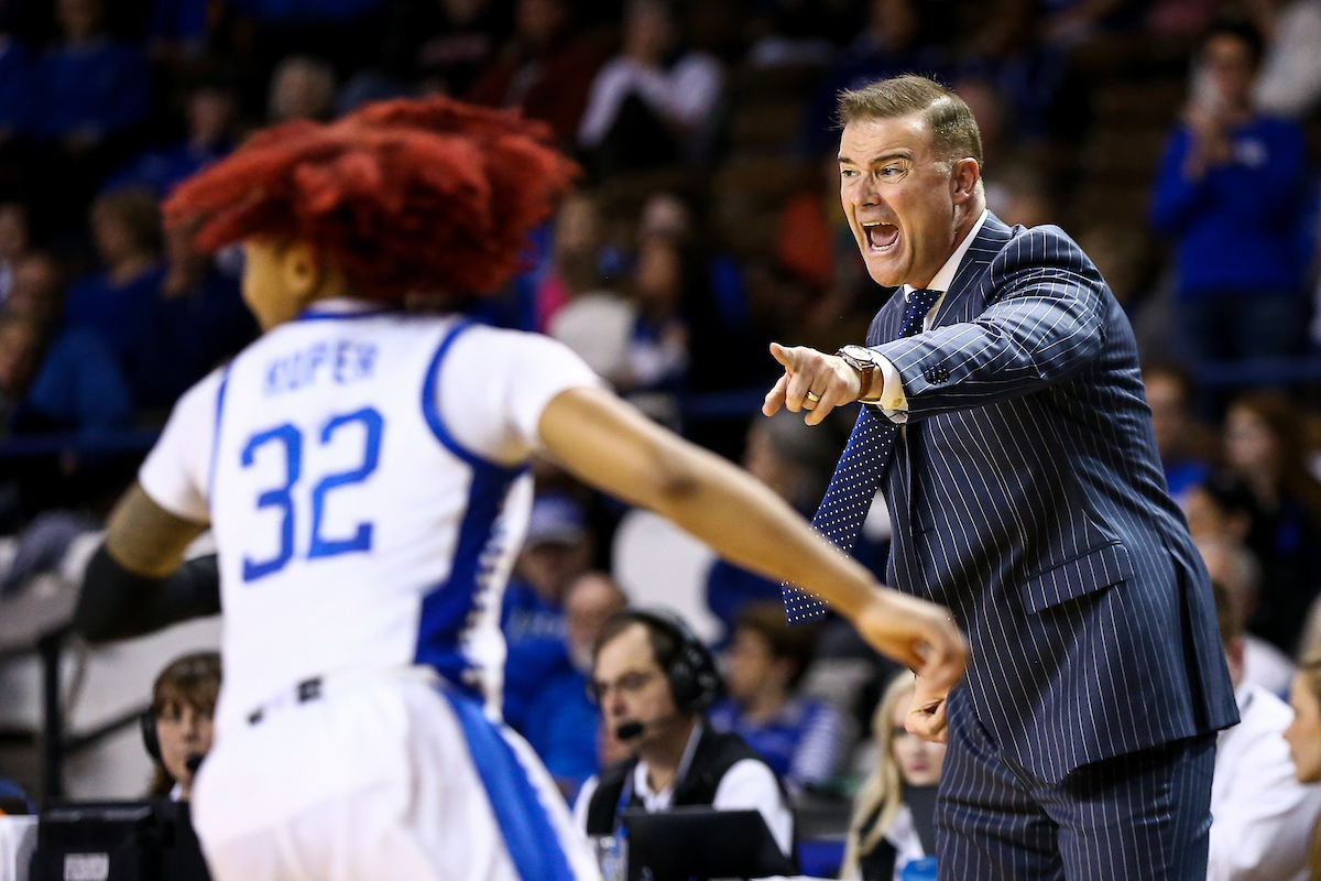 Matthew Mitchell. 

Kentucky fell to Florida 70 - 62. 

Photo by Eddie Justice | UK Athletics