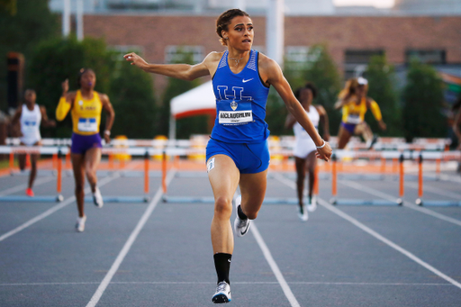 Sydney McLaughlin.

Day three of the 2018 SEC Outdoor Track and Field Championships on Sunday, May 13, 2018, at Tom Black Track in Knoxville, TN.

Photo by Chet White | UK Athletics