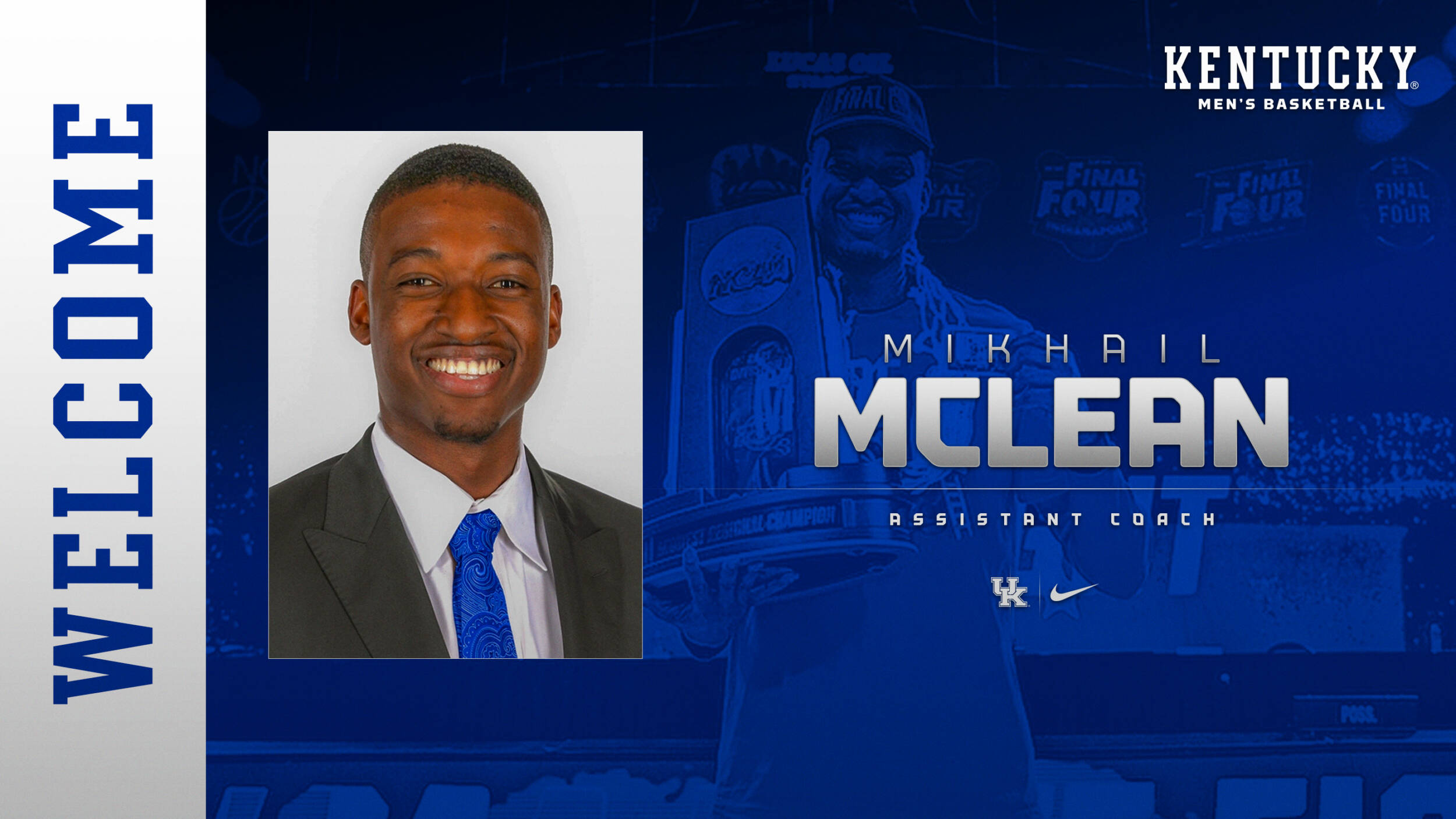 Kentucky Men’s Basketball Adds Mikhail McLean to Staff