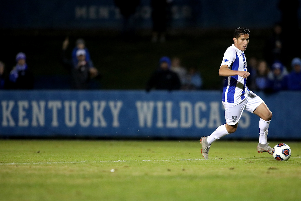 Jason Reyes.

Men's soccer beats Lipscomb 2-1.

Photo by Quinn Foster | UK Athletics