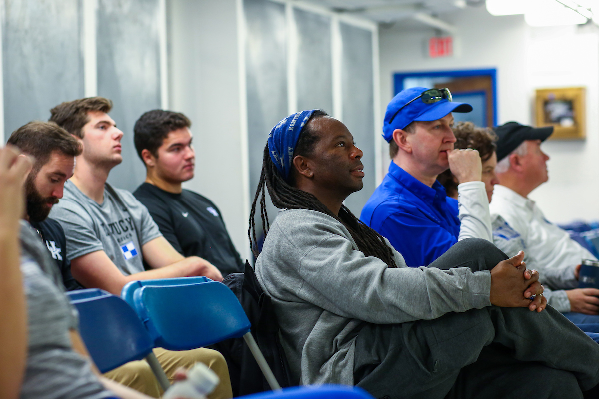 Fans. 

Kentucky Rifle vs the Navy. 

Photo by Sarah Caputi | UK Athletics