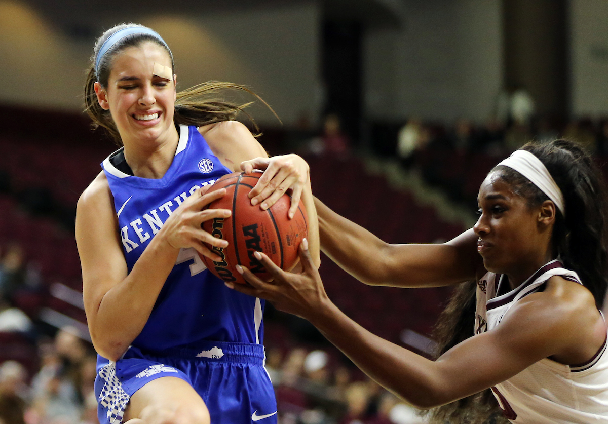 Maci Morris
The University of Kentucky women's basketball team falls to Texas A&M on January 4, 2018 at Reed Arena. 

Photo by Britney Howard | UK Athletics