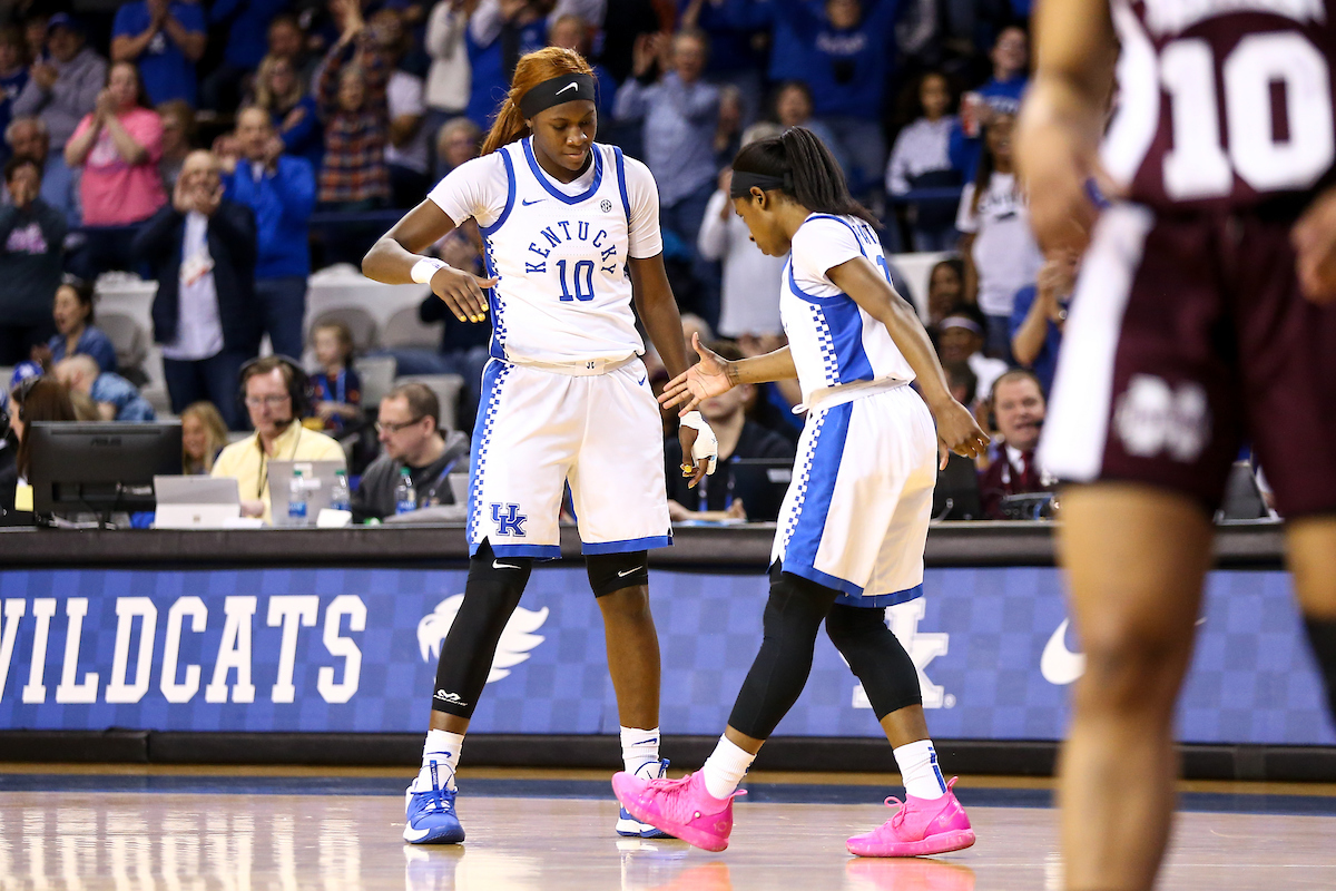 Rhyne Howard. 

Kentucky beat Mississippi State 73-62.

Photo by Eddie Justice | UK Athletics
