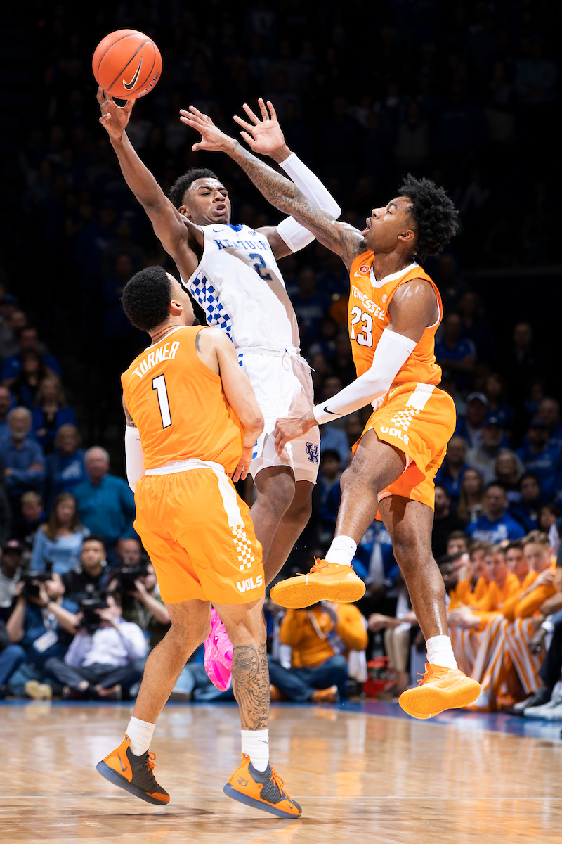 Ashton Hagans.

Kentucky beat Tennessee 86-69.

Photo by Chet White | UK Athletics