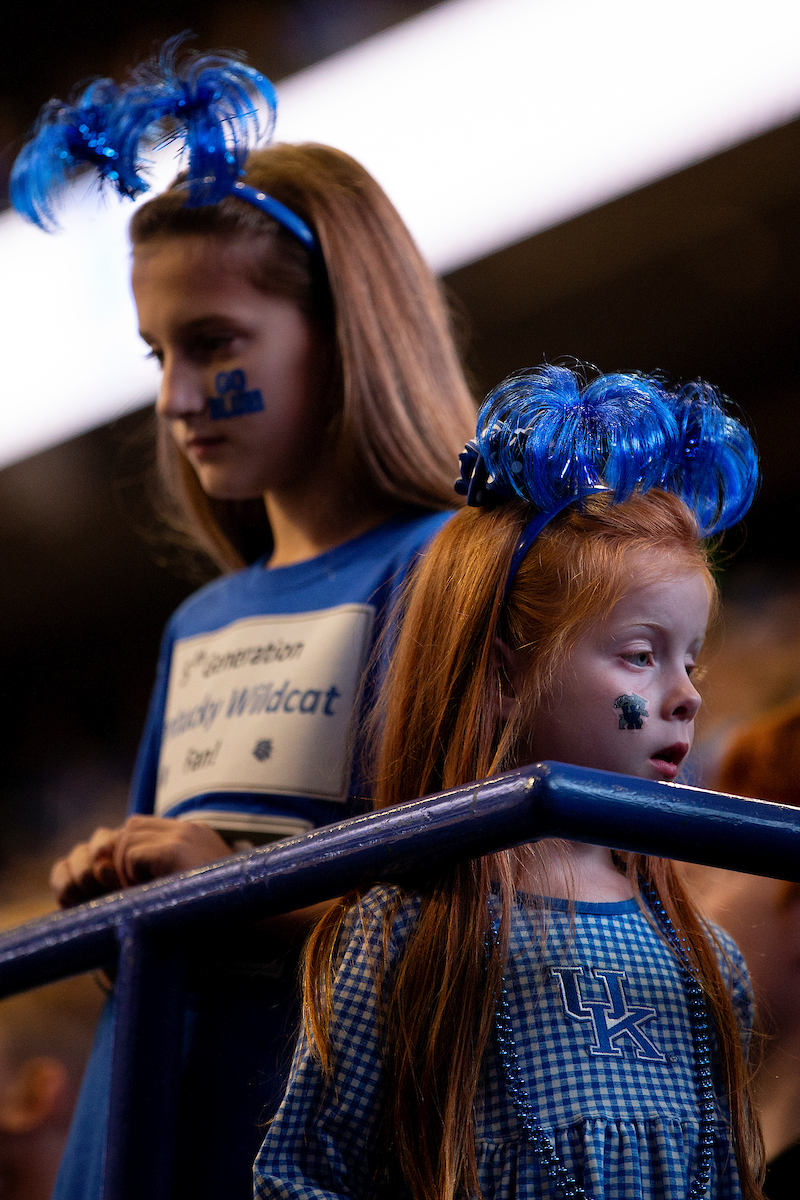 Fans.

UK beats VMI 92-82 at Rupp Arena.

Photo by Chet White | UK Athletics