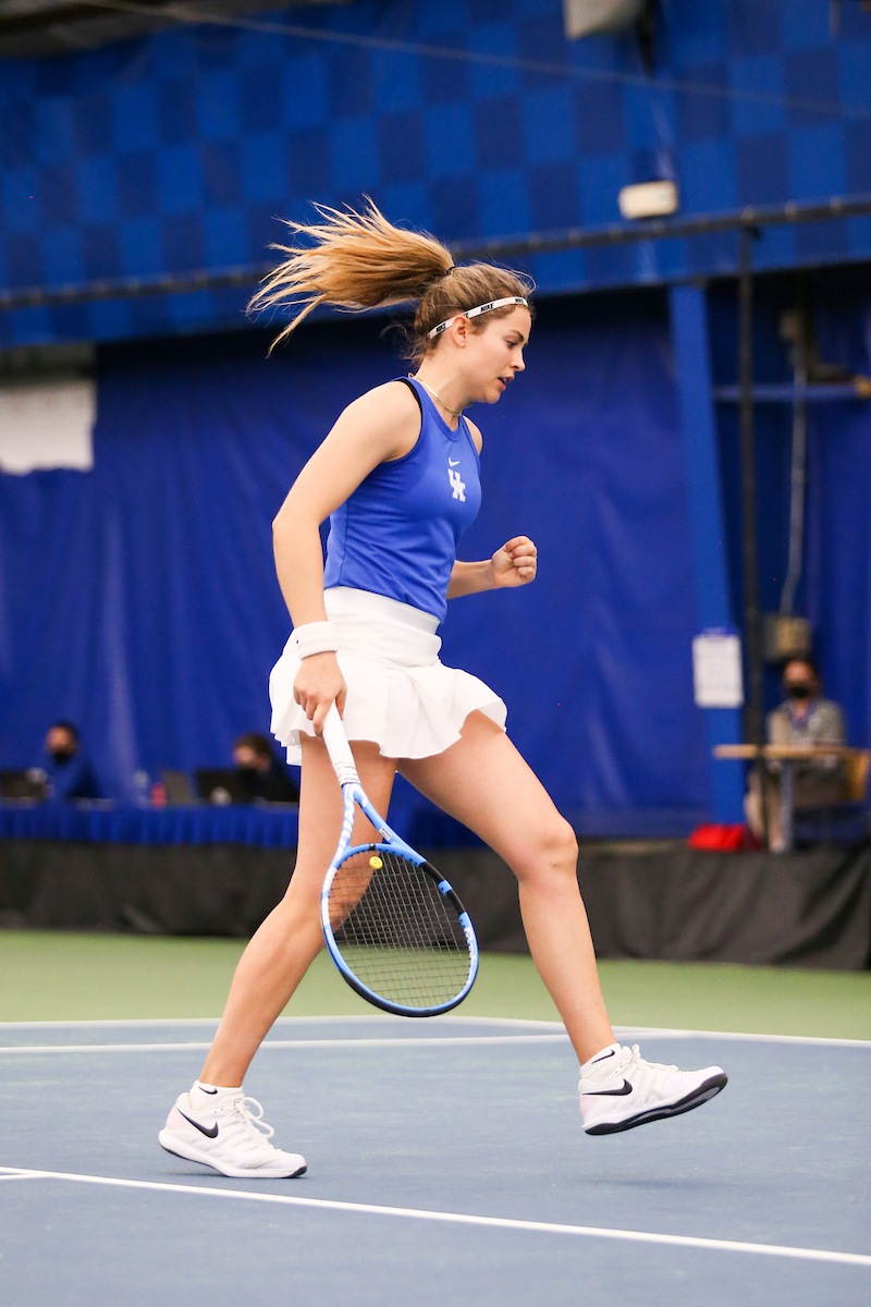 Carla Girbau.

Kentucky beats Western Kentucky University.

Photo by Hannah Phillips | UK Athletics