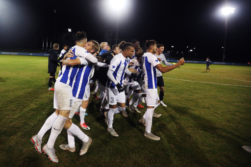 UK men's soccer defeats ODU to win Conference USA on Friday, November 2nd, 2018 at The Bell in Lexington, Ky.

Photo by Quinn Foster