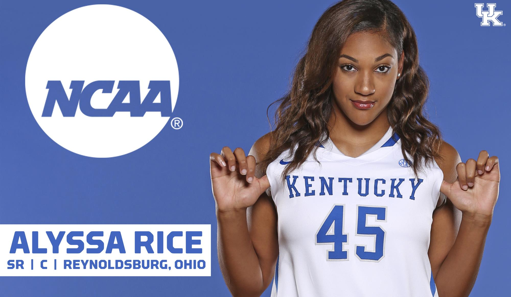 Rice One of 15 Student-Athletes Participating in NCAA Meetings