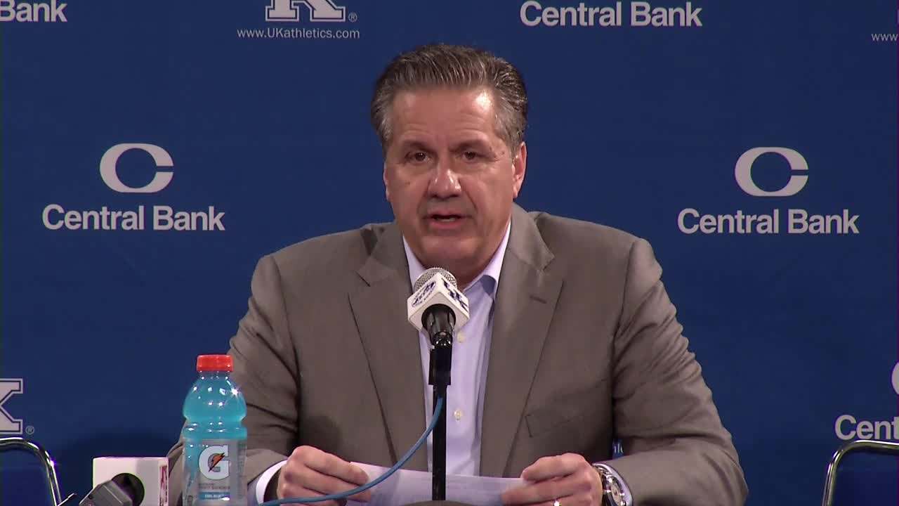 MBB: Coach Calipari - Post SIU Press Conference