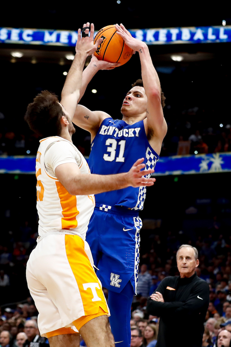 Kellan Grady.

Kentucky loses to Tennessee 69-62.

Photos by Chet White | UK Athletics