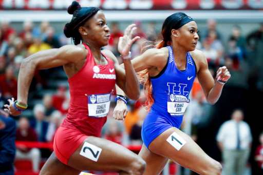 Kianna Gray.

Day two of the 2019 SEC Indoor Track and Field Championships.

Photo by Chet White | UK Athletics