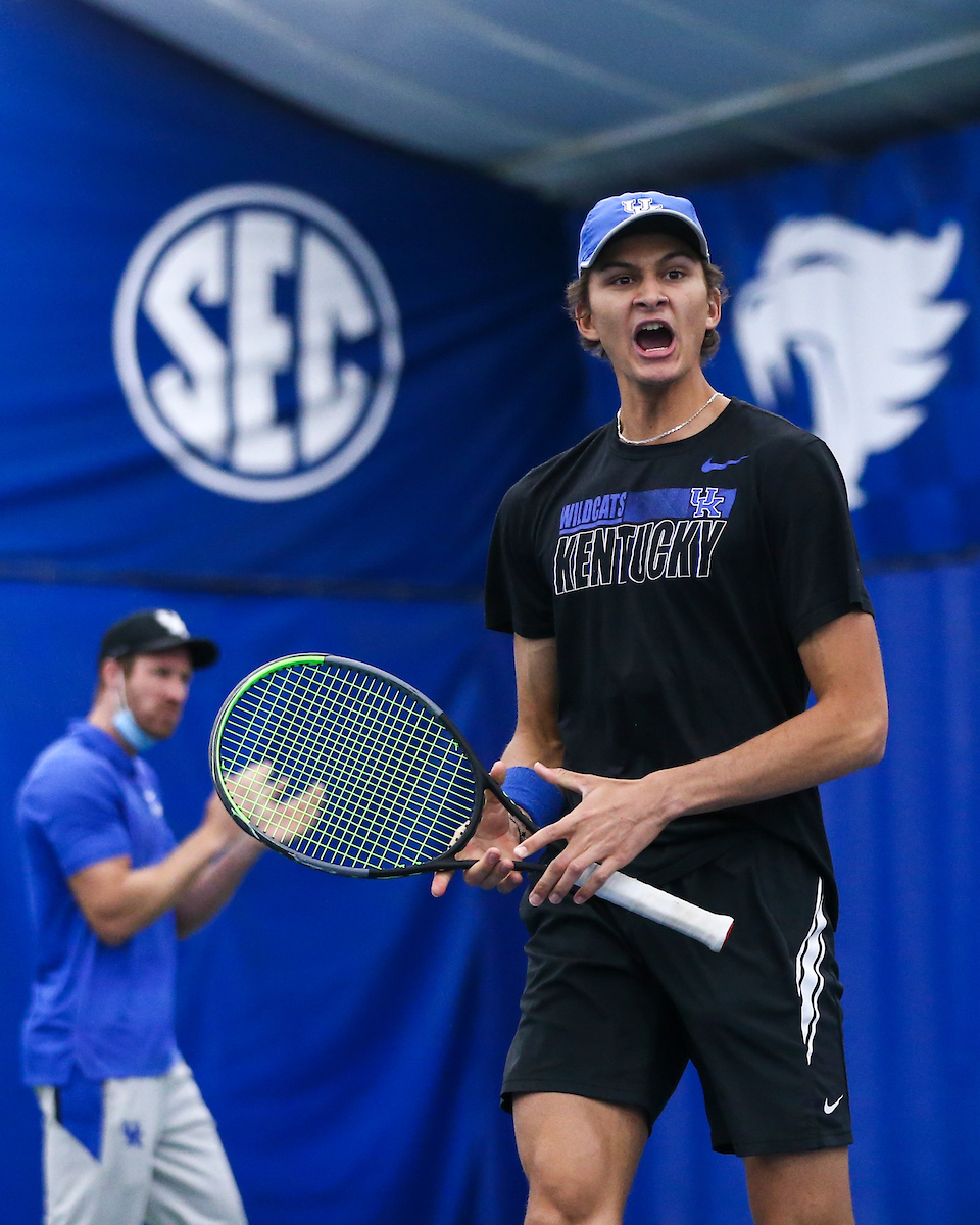 Alexandre Leblanc.

Kentucky defeats South Carolina 4-2.

Photo by Grace Bradley | UK Athletics