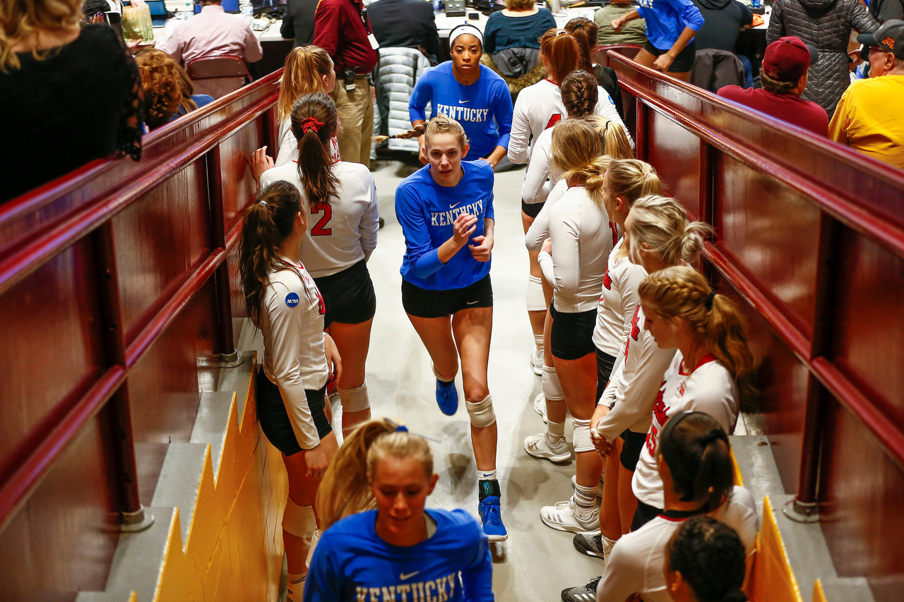 Kendyl Paris.

Kentucky falls to Nebraska 3-0 in the NCAA Volleyball Sweet 16 at The Maturi Pavillion in Minneapolis, MN, on Friday, December 7, 2018.

Photo by Chet White | UK Athletics
