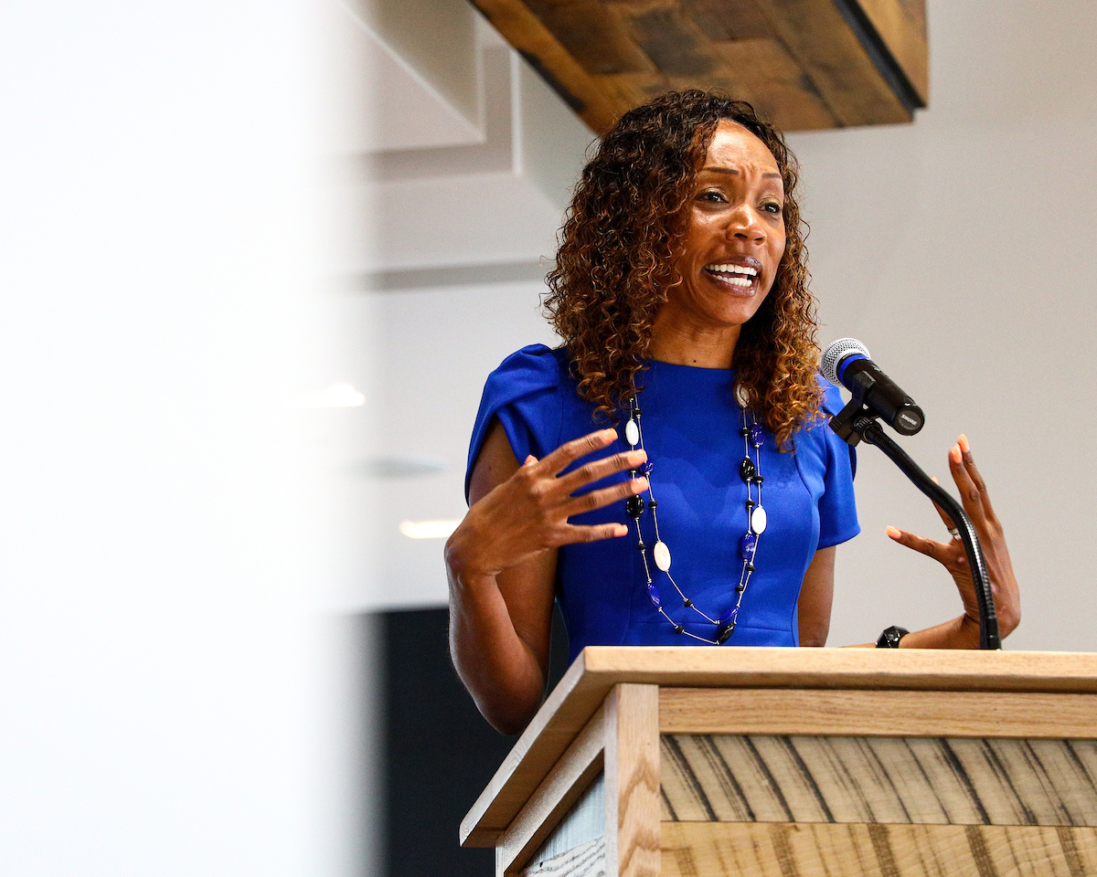 Kyra Elzy.

Elzy Era Luncheon.

Photo by Eddie Justice | UK Athletics