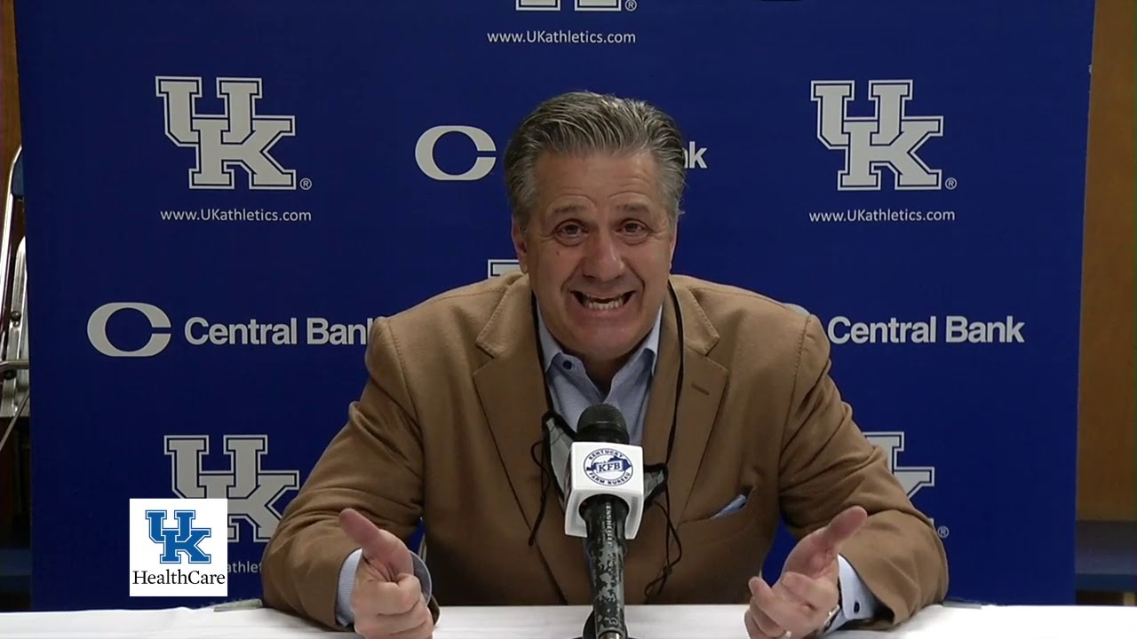 MBB: Coach Calipari - Tennessee Postgqame