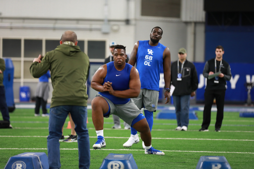 Bunchy Stallings.

Pro Day for UK Football.

Photo by Jacob Noger | UK Athletics