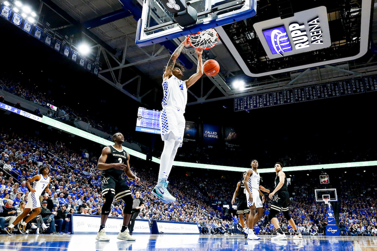 Nick Richards.

UK beats Vandy 71-62.

Photo by Chet White | UK Athletics