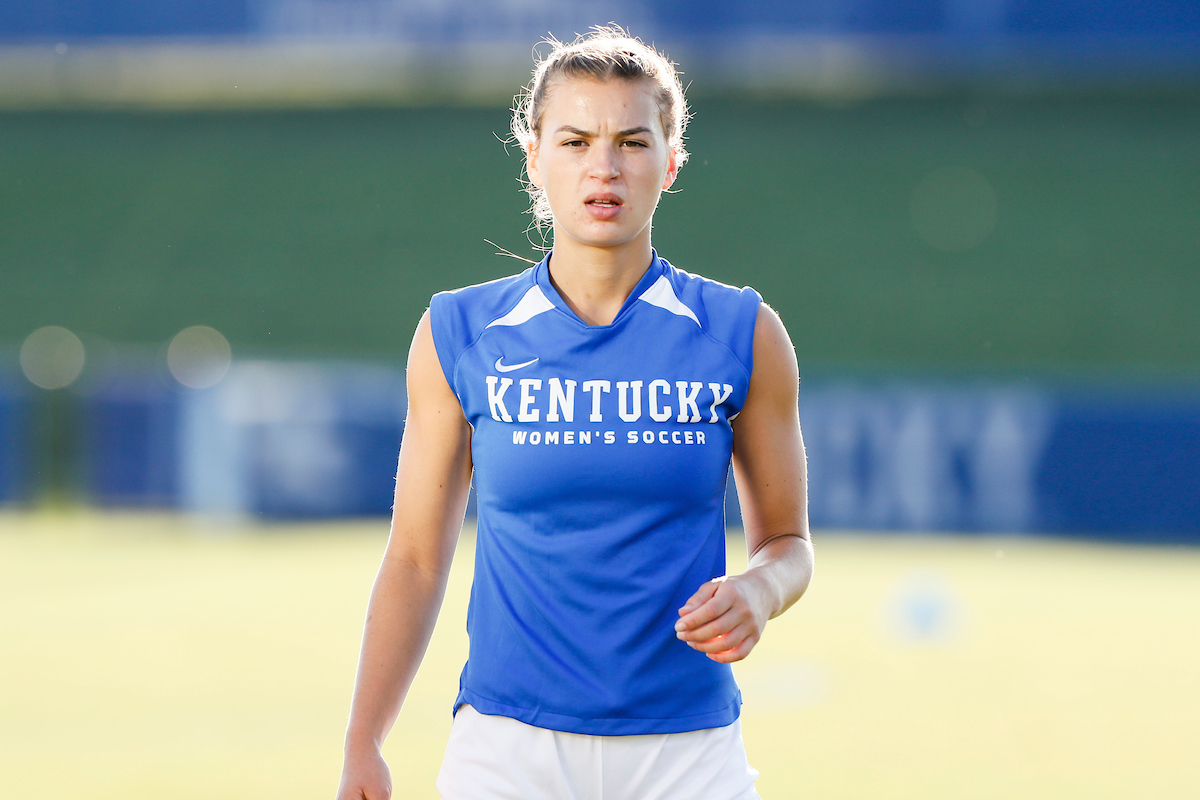 Julia Grosso.

Kentucky ties Dayton 0-0.

Photos by Chet White | UK Athletics