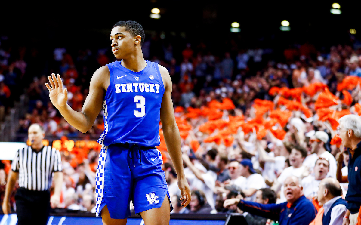Keldon Johnson.

Kentucky beat Auburn 82-80 at Auburn Arena in Auburn, AL., on Saturday, January 19, 2019.

Photo by Chet White | UK Athletics