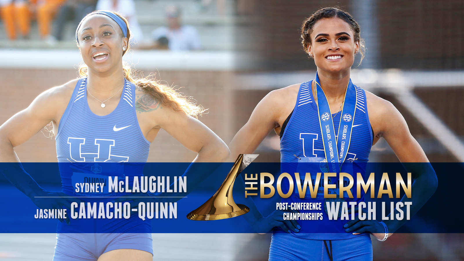 Camacho-Quinn, McLaughlin on Mid-May Watch List for The Bowerman