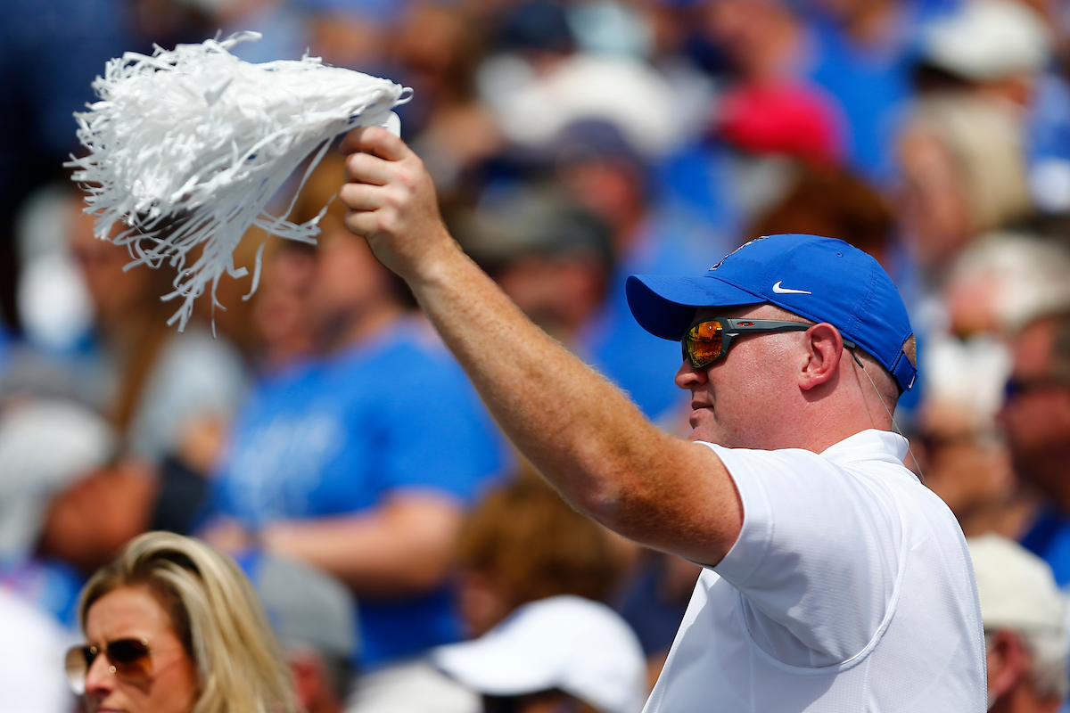 UK Fans. 

UK beat ULM 45-10. 

Photo By Barry Westerman | UK Athletics