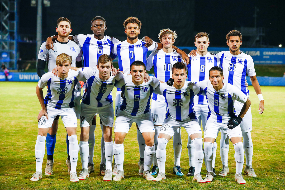 Team.

Men's soccer beat Lipscomb 2-1.

Photo by Chet White | UK Athletics