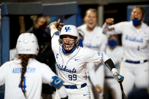 Renee Abernathy. Kayla Kowalik.

Kentucky beat Alabama 5-4.

Photo by Chet White | UK Athletics