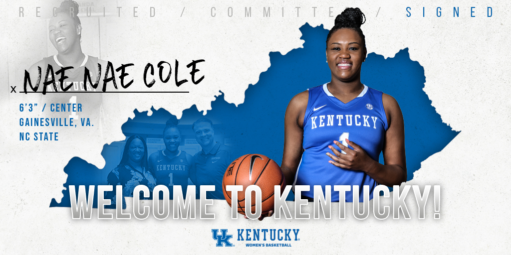 Nae Nae Cole Added to Kentucky Women’s Basketball Roster