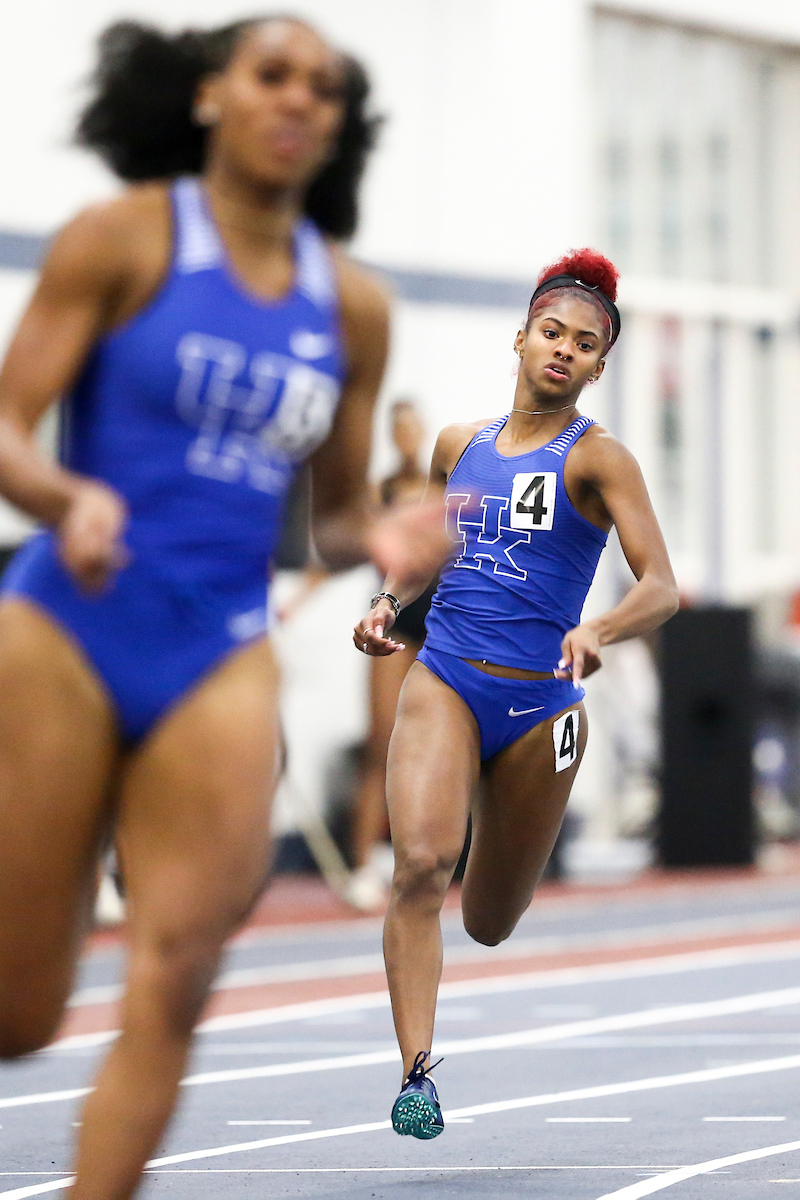 Masai Russell.

Jingle Bells Open.

Photo by Isaac Janssen | UK Athletics