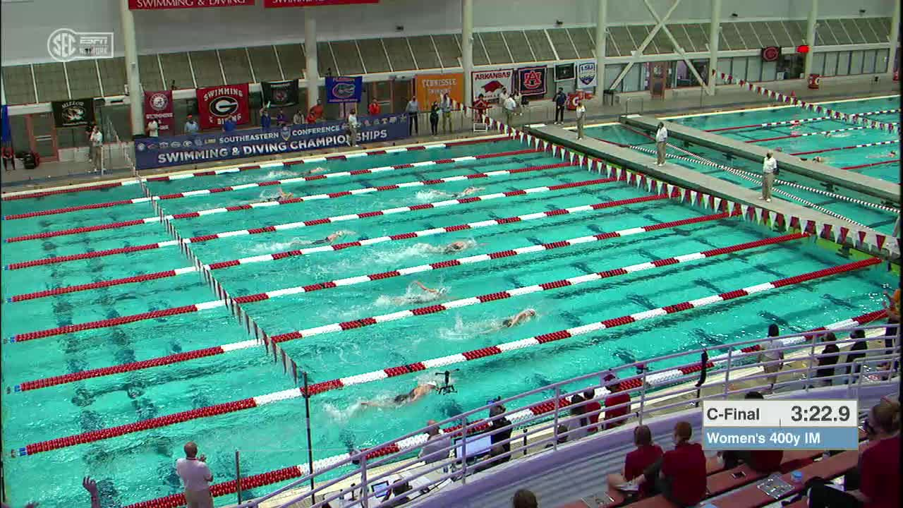 Women's Swim: SEC Meet Highlights