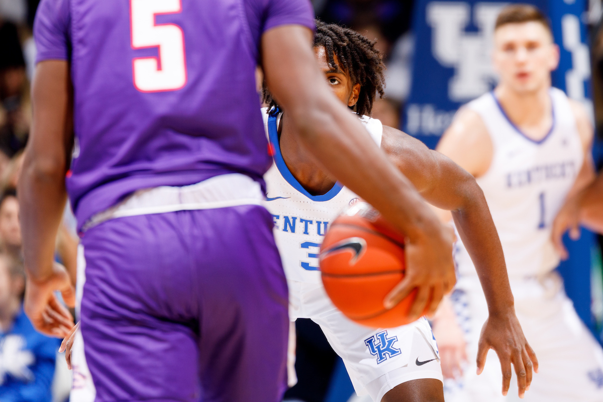 Tyrese Maxey.

UK falls to Evansville 67-64.


Photo by Elliott Hess | UK Athletics