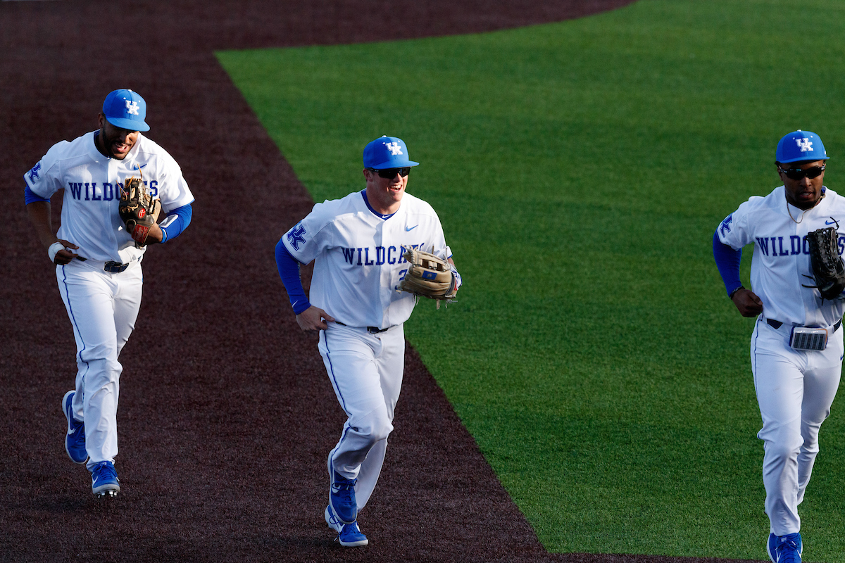 Kentucky baseball defeated EKU 7-3 on opening day at Kentucky Proud Park. Photo by Elliott Hess | UK Athletics