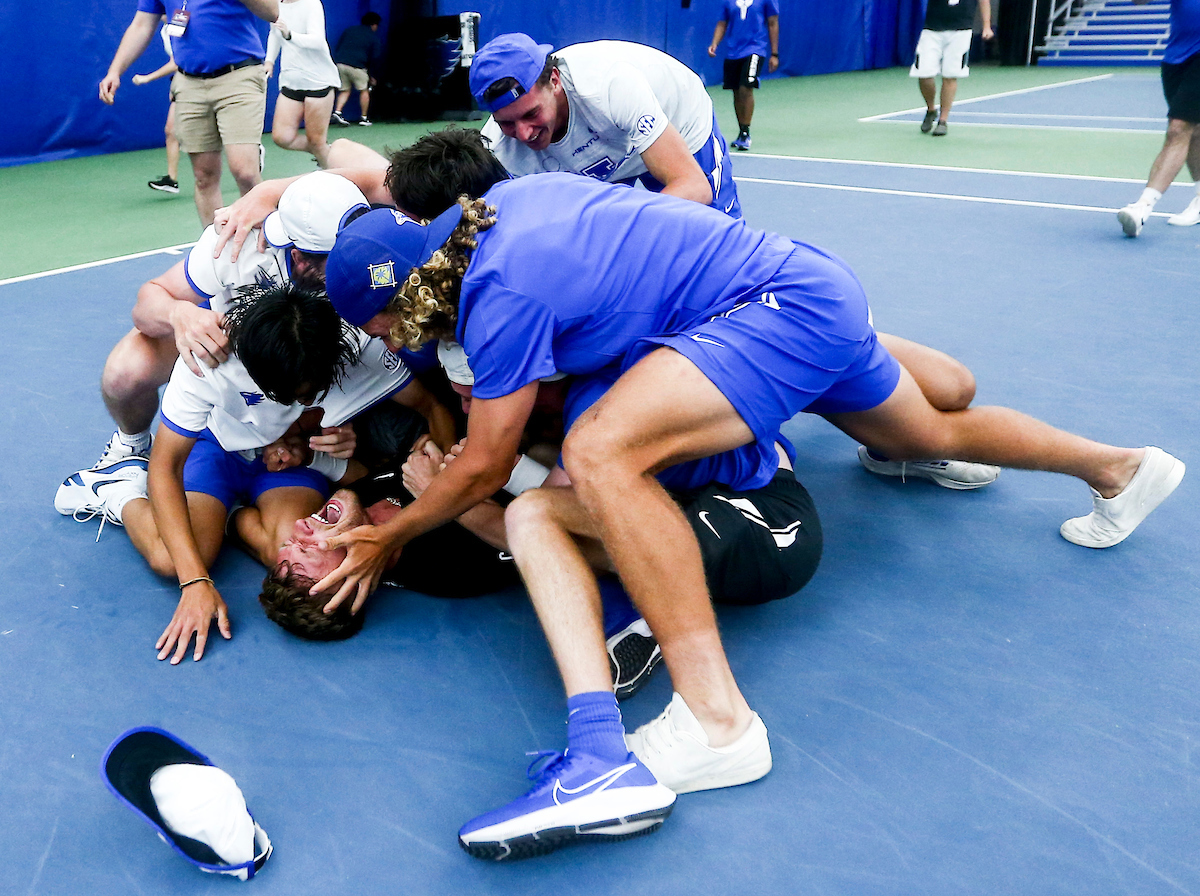 Millen Hurrion, Team.

Kentucky defeats Wake Forest 4-2 in NCAA Tournament Sweet Sixteen.

Photo by Grace Bradley | UK Athletics