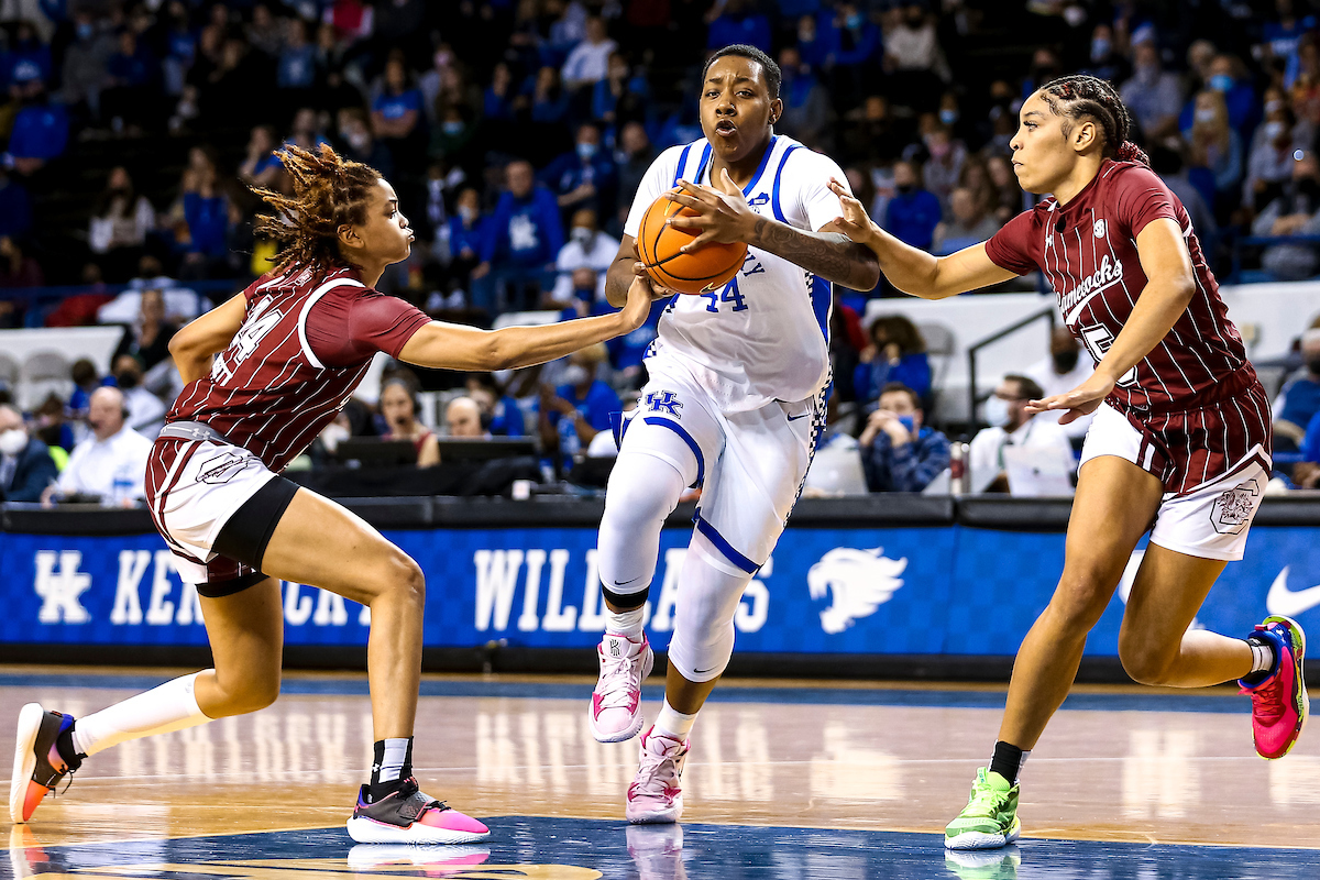 Dre’Una Edwards.

Kentucky loses to South Carolina 59-50..

Photo by Eddie Justice | UK Athletics