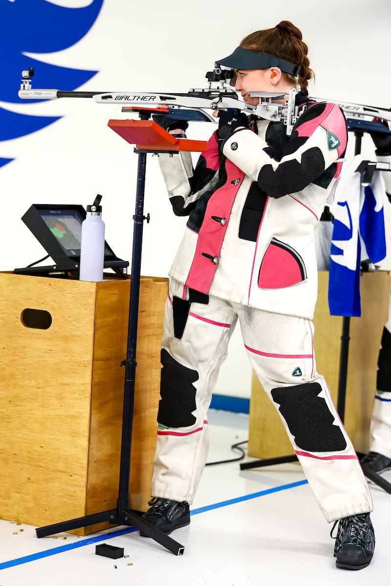 Allison Buesseler. 

Kentucky Rifle vs Morehead St.

Photo by Eddie Justice | UK Athletics