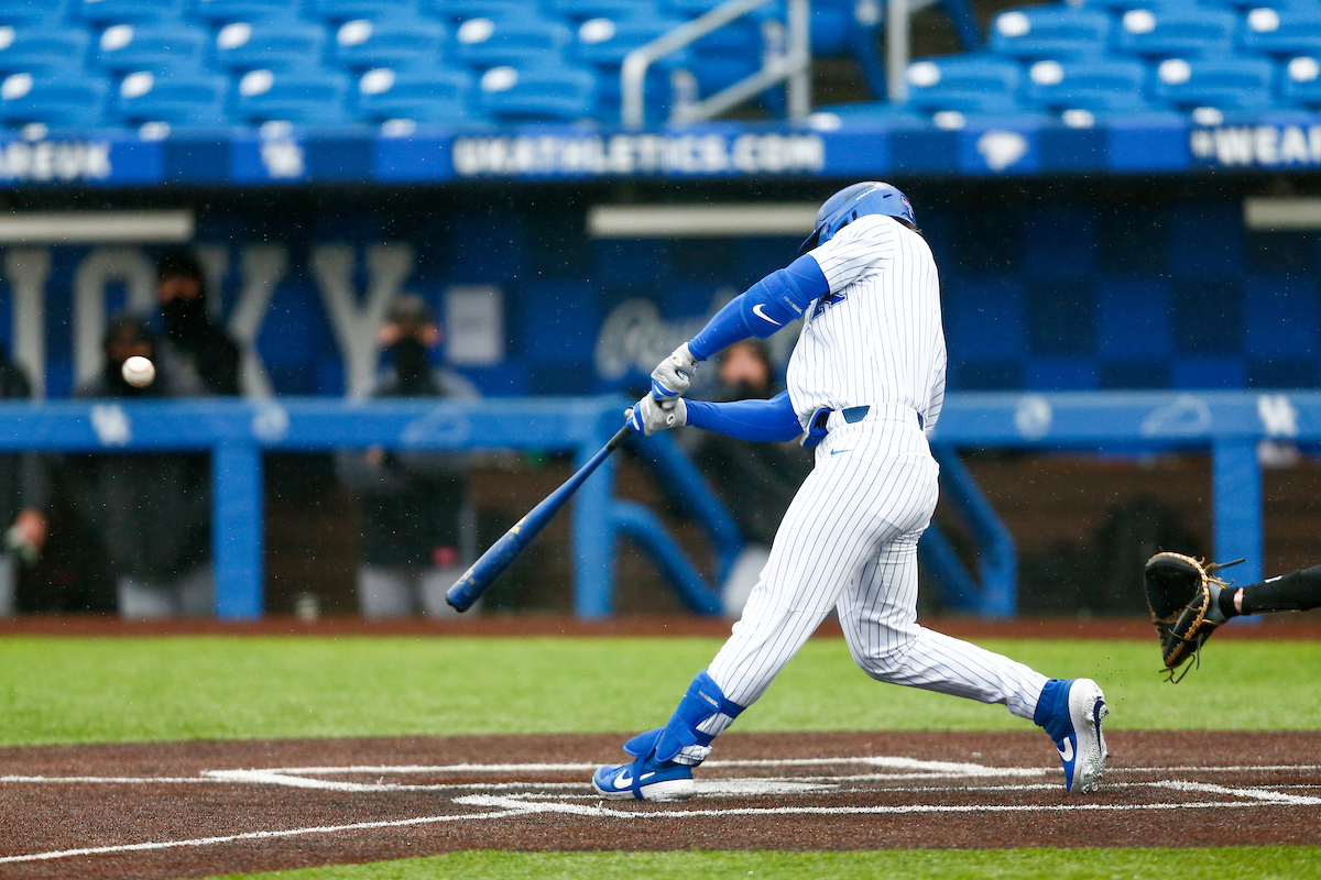 Austin Schultz. 

Kentucky beats Milwaukee, 10-0. 

Photo By Barry Westerman | UK Athletics