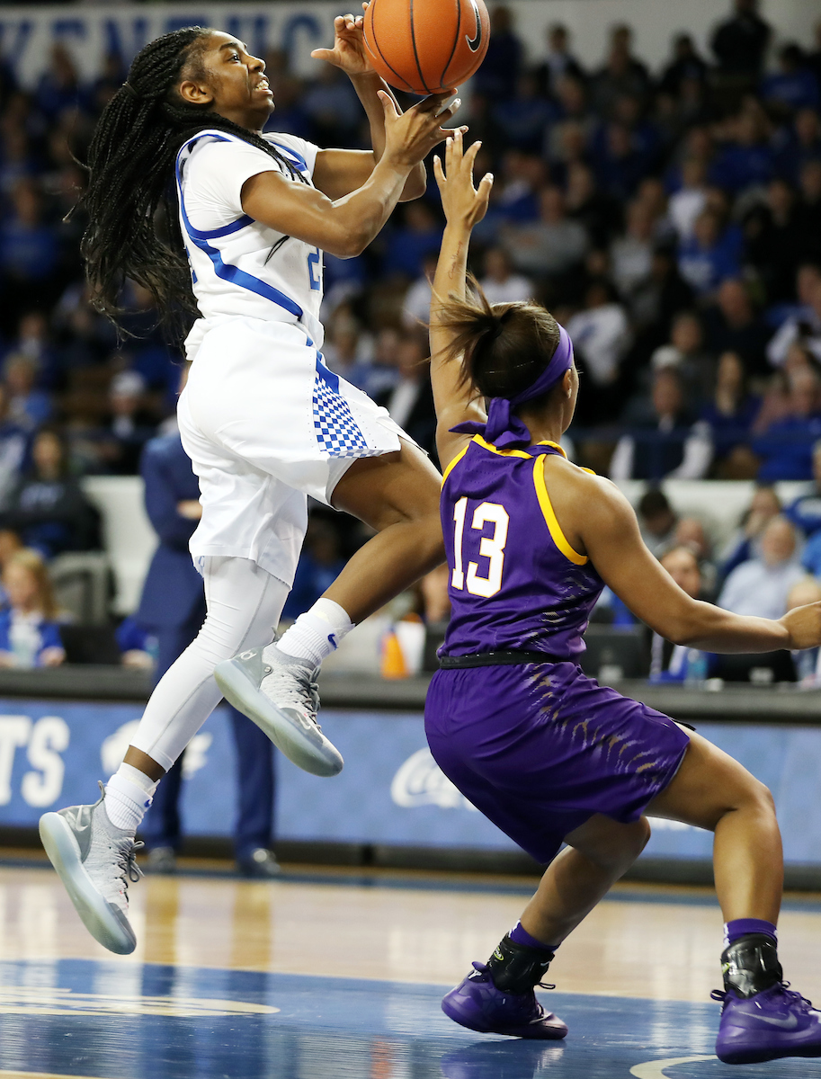 Taylor Murray

The UK Women's Basketball team beat LSU on Senior Day on Sunday, February 24, 2019.

Photo by Britney Howard | UK Athletics