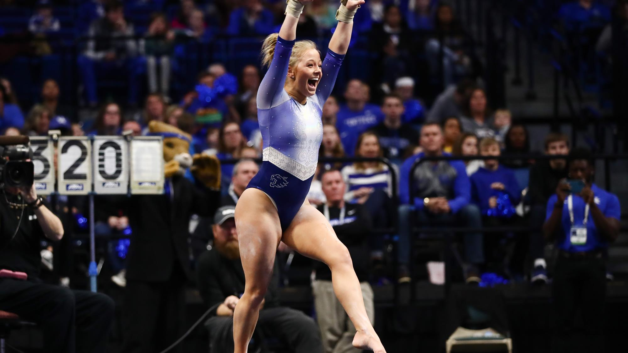 UK Finishes Strong in Front of Record Excite Night Crowd