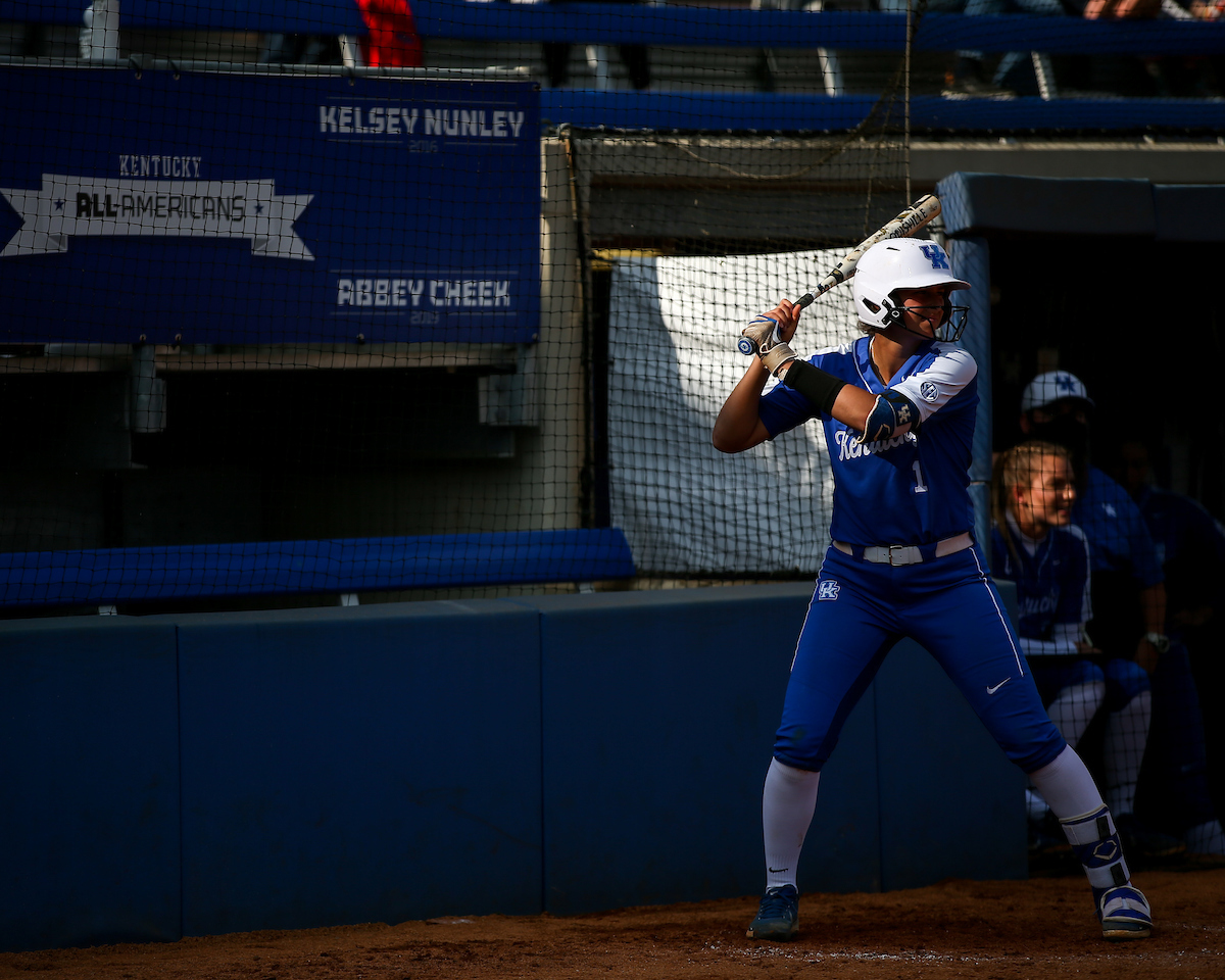 Miranda Stoddard. 

Kentucky loses to LSU 10-4. 

Photo by Eddie Justice | UK Athletics