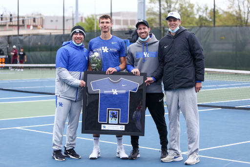 Cesar Bourgois and coaching staff.

Kentucky beats Mississippi State 4-0

Photo by Hannah Phillips | UK Athletics