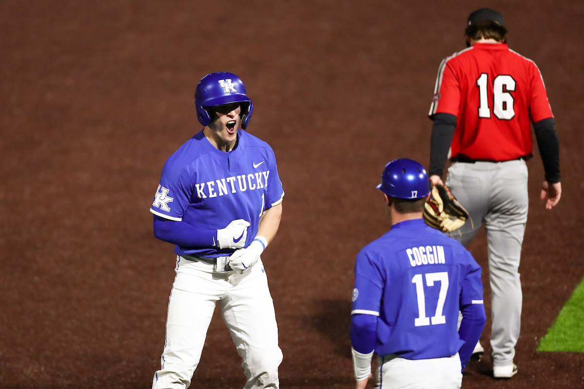 JOHN RHODES.

Kentucky beat Southeast Missouri State 9-4.

Photo by Elliott Hess | UK Athletics