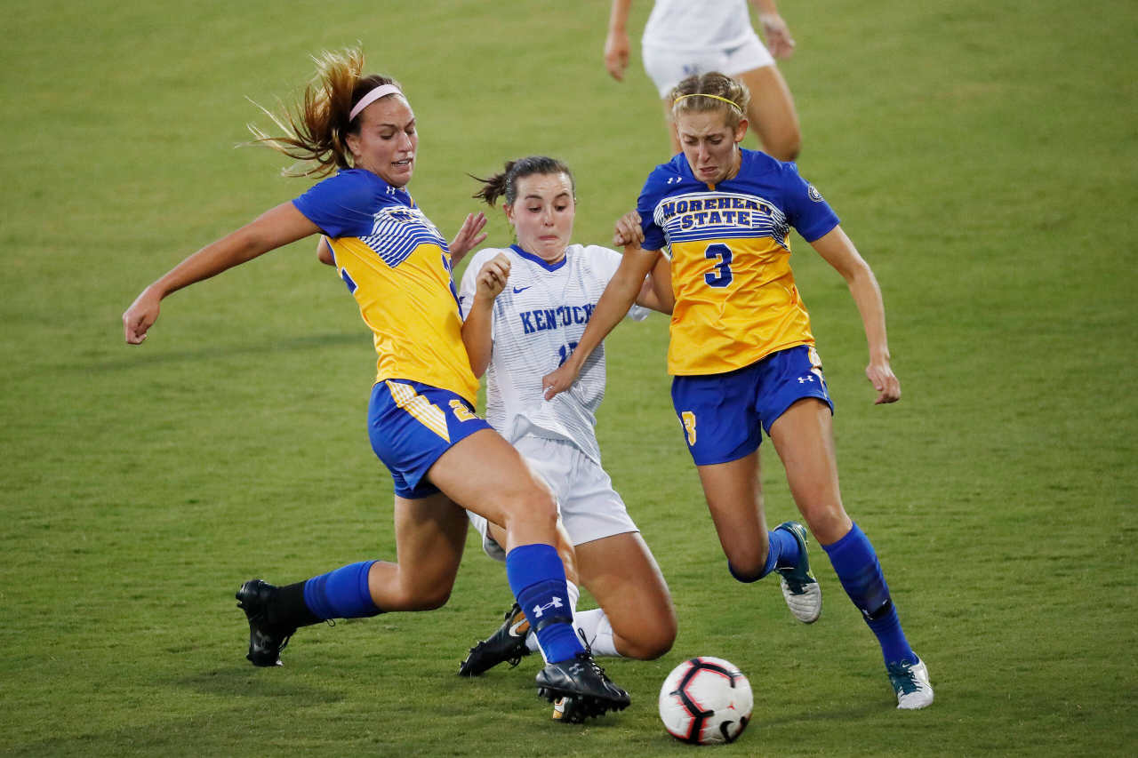Emma Shields.

The Kentucky women's soccer team beat Morehead State 2-1.

Photo by Chet White | UK Athletics