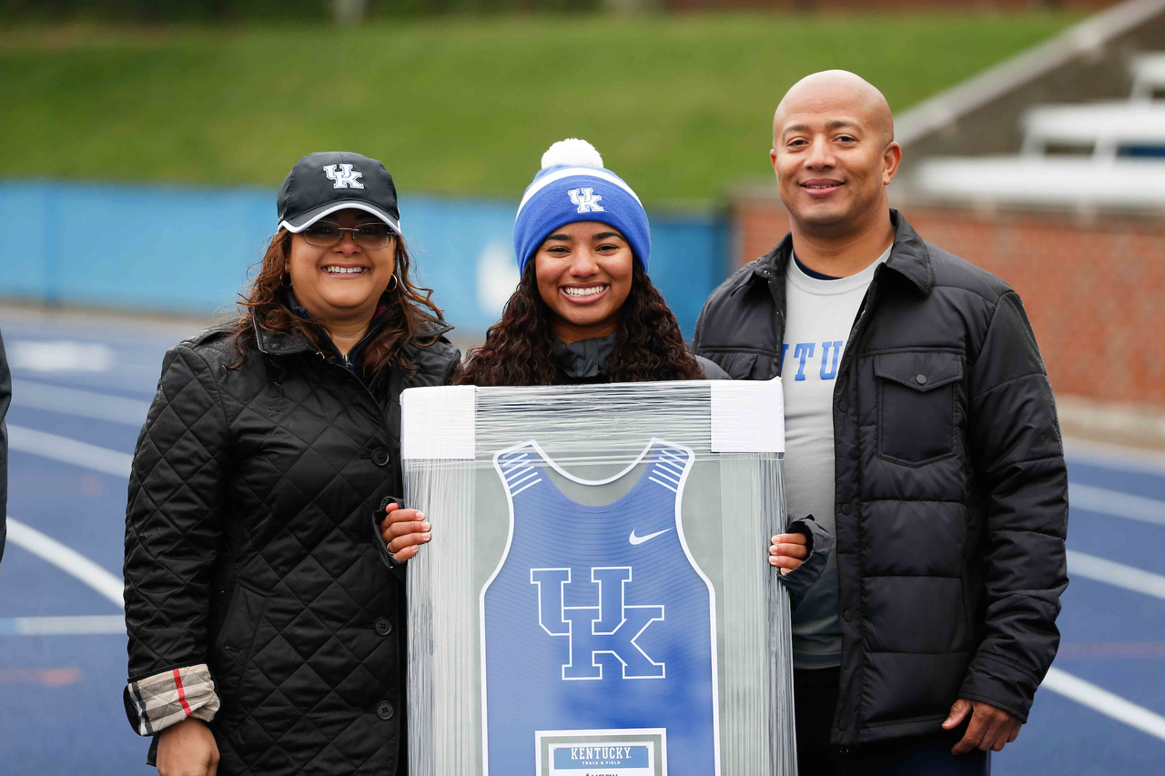 Avery Langster.

UK Track and Field Senior Day

Photo by Isaac Janssen | UK Athletics