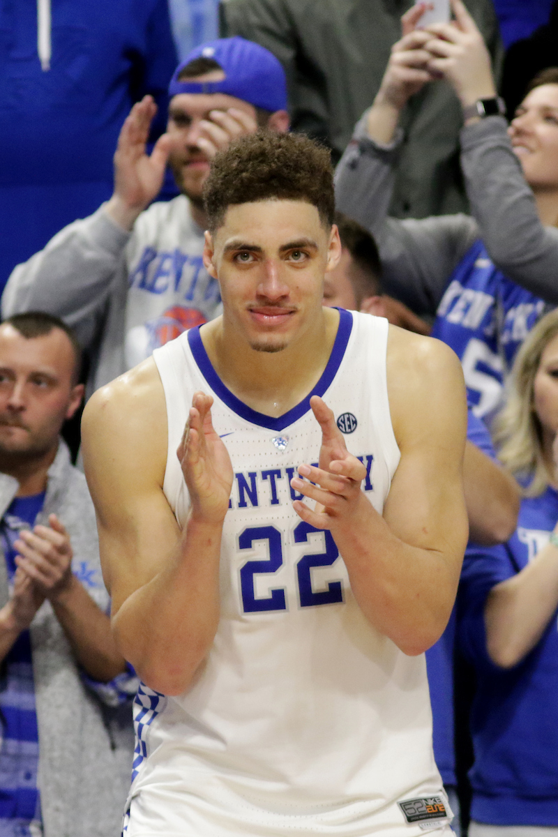 Reid Travis.

Kentucky beat Tennessee 86-69.

Photo by Meghan Baumhardt | UK Athletics