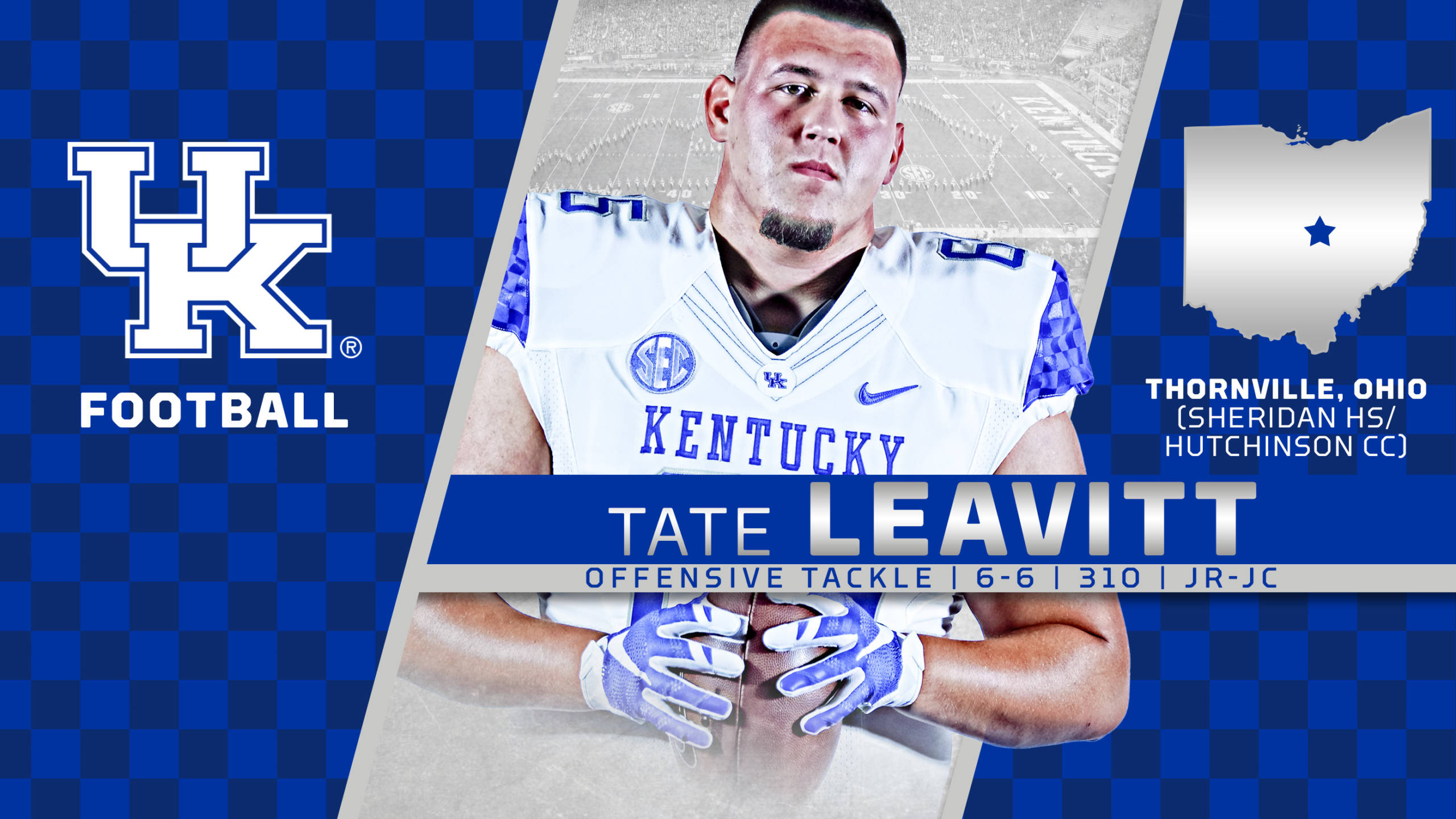 Tate Leavitt Signs with Kentucky Football