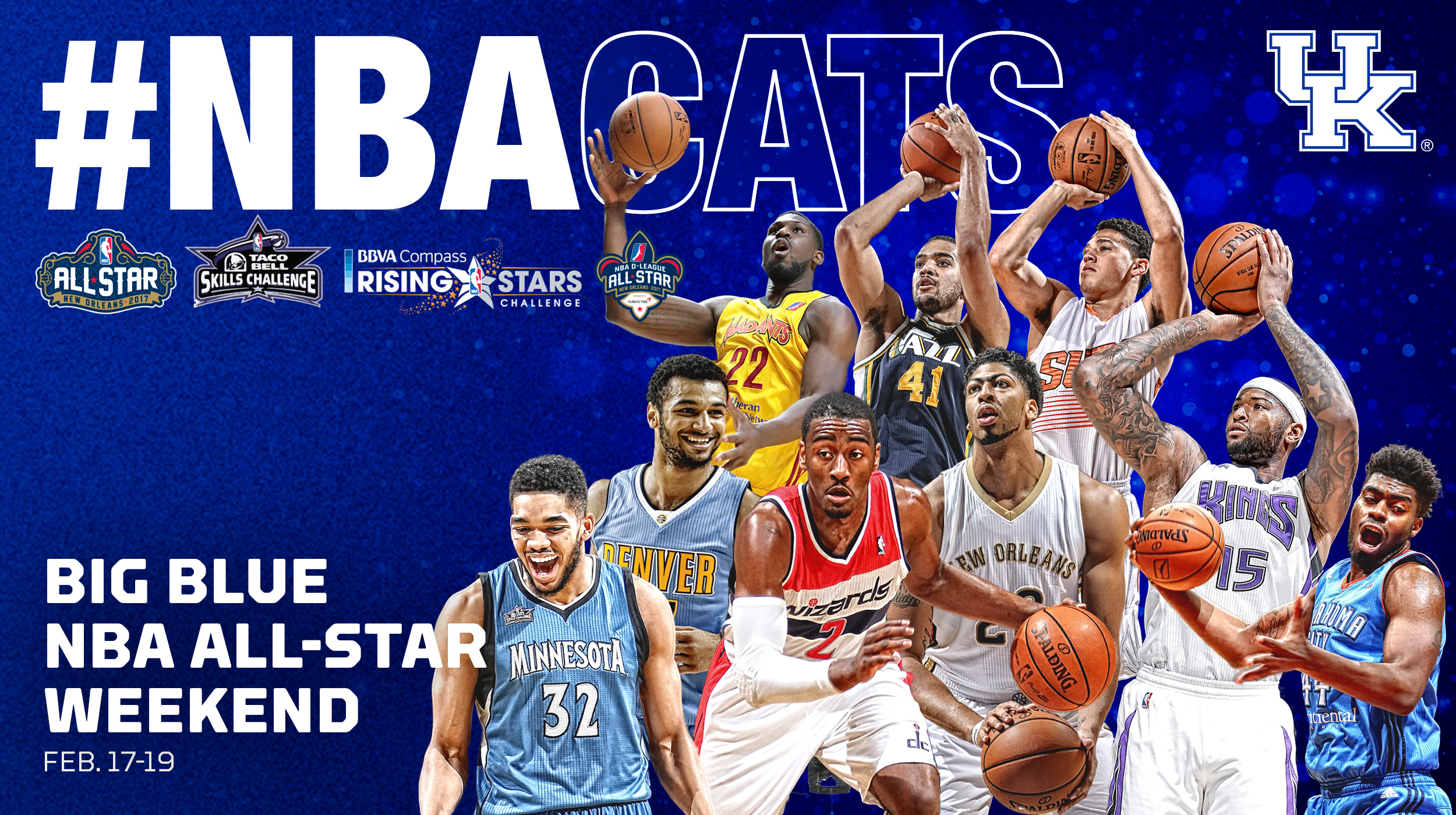 Nine Wildcats to be Featured for NBA All-Star Weekend