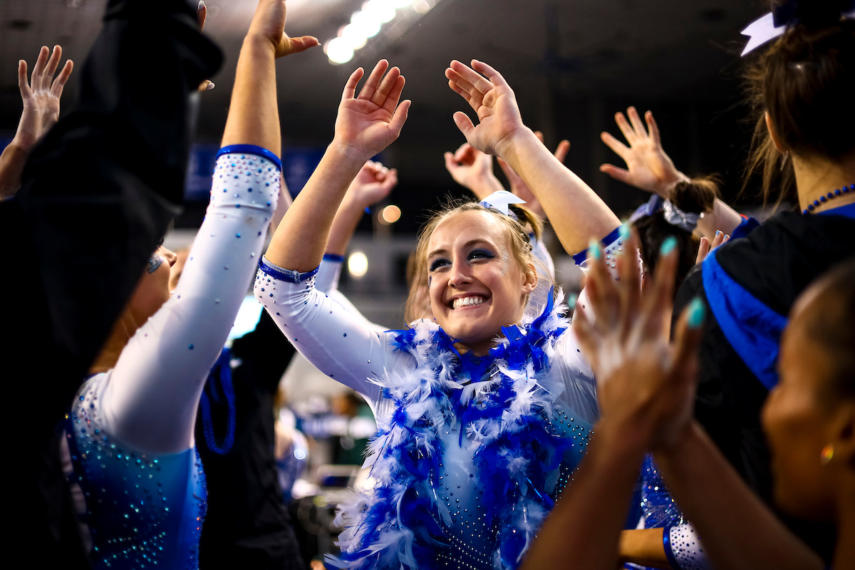 Raena Worley.Kentucky beats Michigan State on senior day.Photo by Eddie Justice | UK Athletics