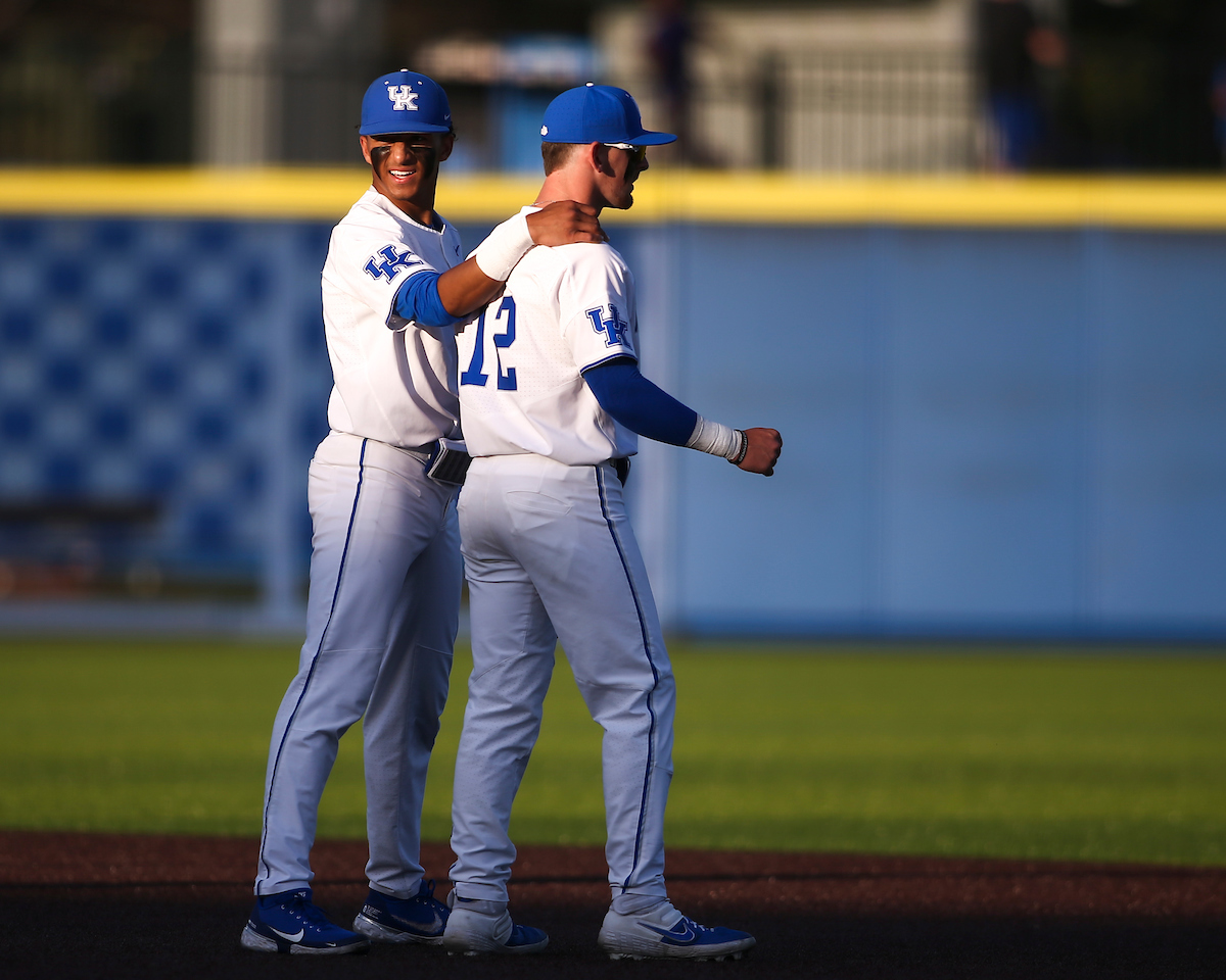 Ryan Ritter, Chase Estep.

Kentucky falls to LSU 15-2.

Photo by Grace Bradley | UK Athletics