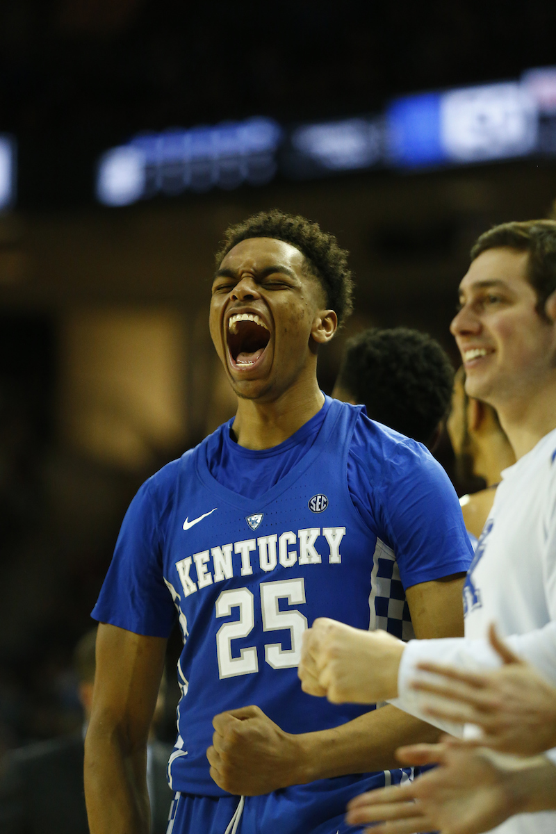 PJ Washington.

The University of Kentucky men?s basketball falls to South Carolina 76-68 on Wednesday, 
January 16th, 2018, at Colonial Life Arena in Columbia, SC.

Photo by Quinn Foster I UK Athletics