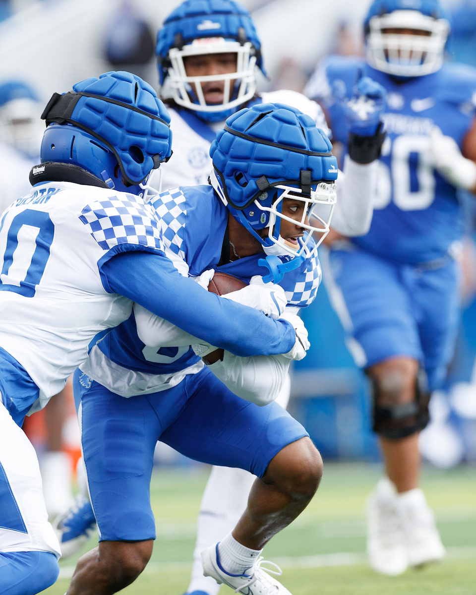 Tayvion Robinson.

The Blue-White Spring Game.

Elliott Hess | UK Athletics